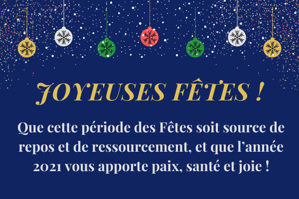 Voeux de Noël IAPQ