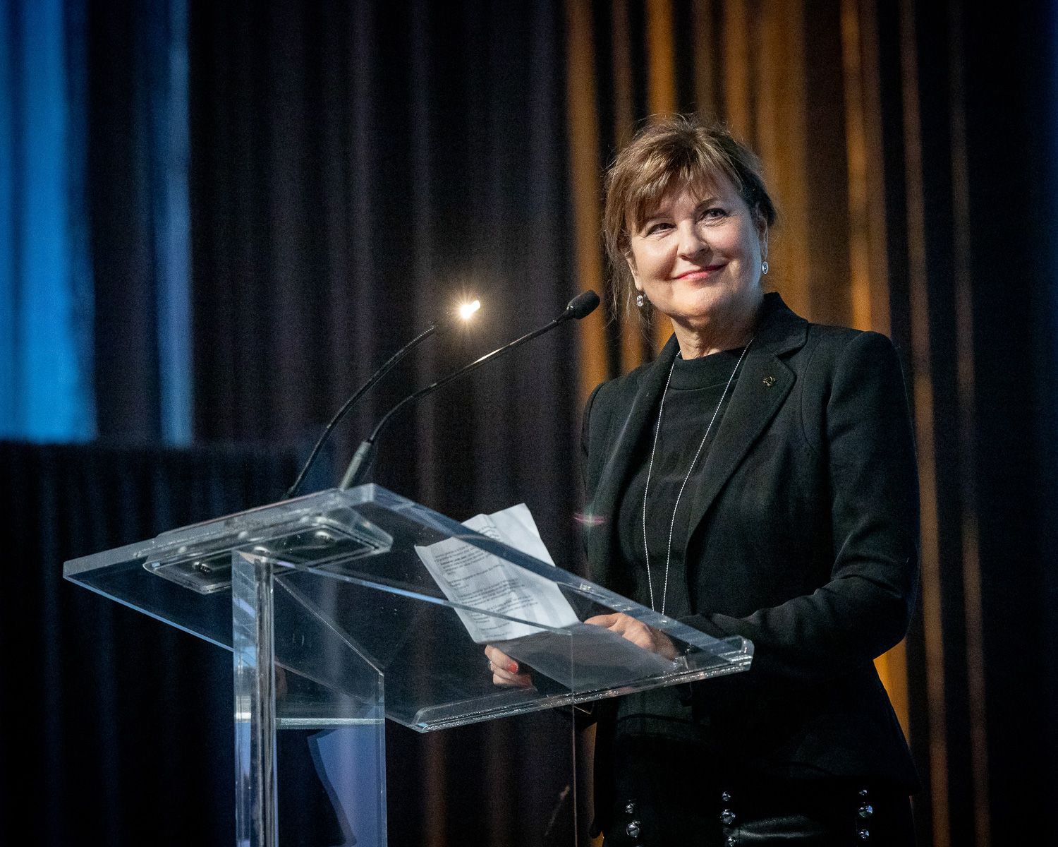 La présidente de l'IAPQ, Christiane Barbe.