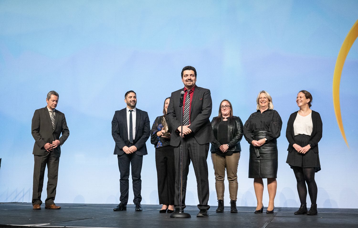 L'équipe lauréate du prix Initiatives numériques, le CIUSSS du Centre-Sud-de-l'Île-de-Montréal.