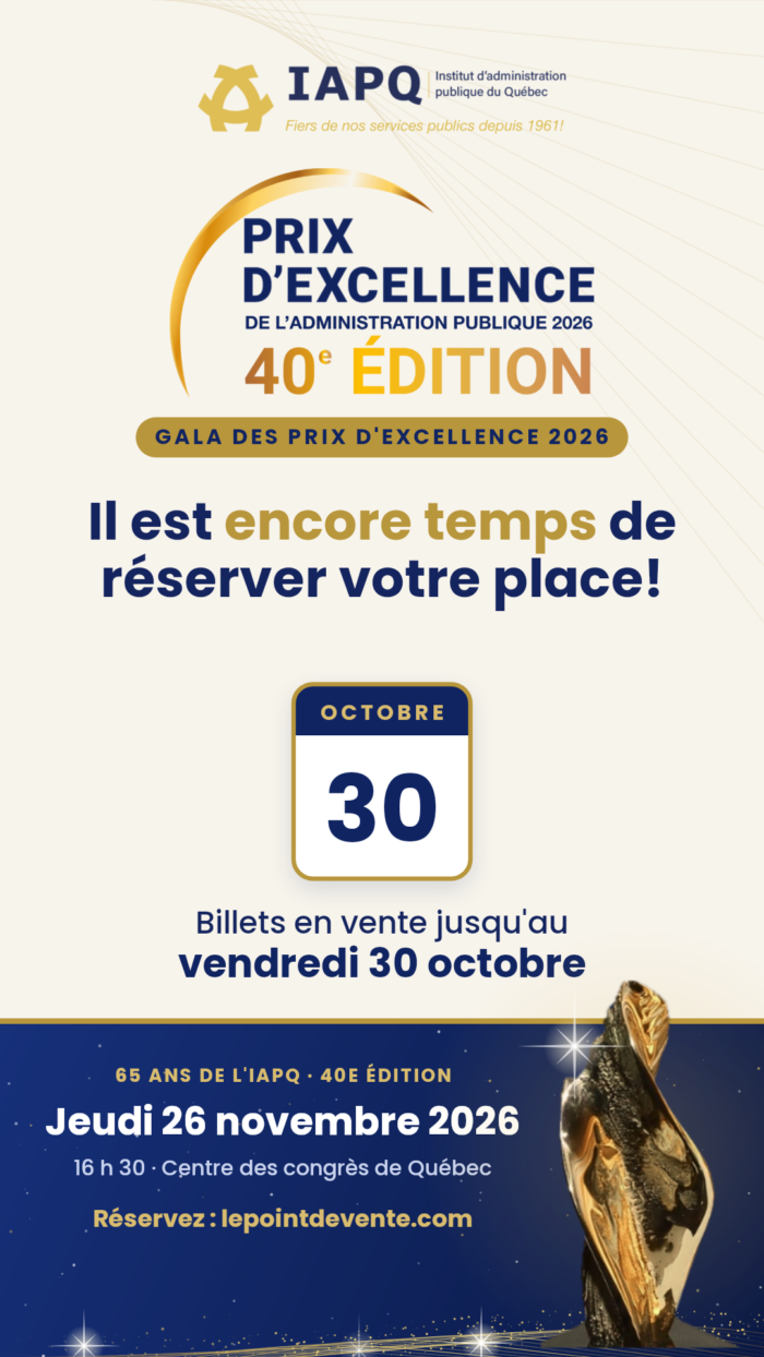 Il est encore temps de réserver votre place! Billets en vente jusqu'au vendredi 30 octobre