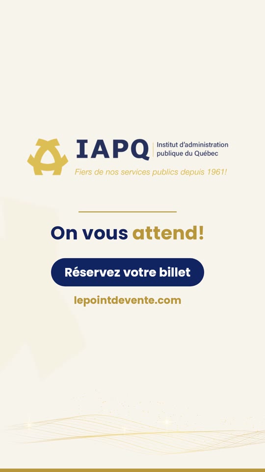 Vidéo grand public du Gala des Prix d'excellence 2026, format vertical 9:16