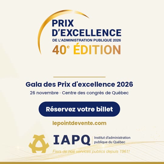 Vidéo institutionnelle du Gala des Prix d'excellence 2026, format carré